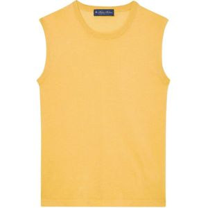 Brooks Brothers, Dames, Truien, Geel, Maat: S Zijde,