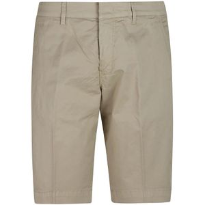 Fay, Heren, Korte broeken, Beige, Maat: W36 Katoen,
