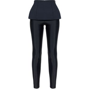 Diesel, Dames, Broeken, Zwart, Maat: 2XS