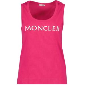 Moncler Logo Tanktop , Pink , Dames , Maat: S