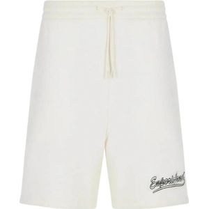 Emporio Armani, Heren, Korte broeken, Beige, Maat: S