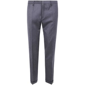 Paul Smith, Heren, Broeken, Grijs, Maat: W32 Wol,