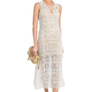 Twinset, Dames, Jurken, Wit, Maat: XS