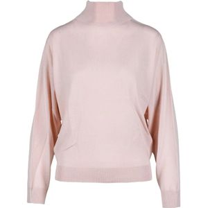 Peserico, Dames, Truien, Roze, Maat: XS Viscose,