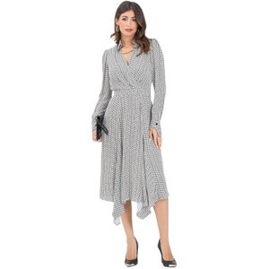 Elisabetta Franchi, Dames, Jurken, Veelkleurig, Maat: S Viscose,