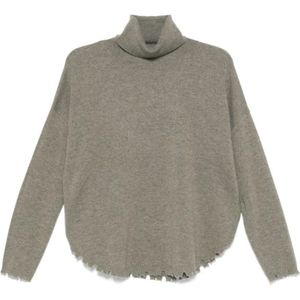 Kujten, Dames, Truien, Groen, Maat: L Kasjmier,