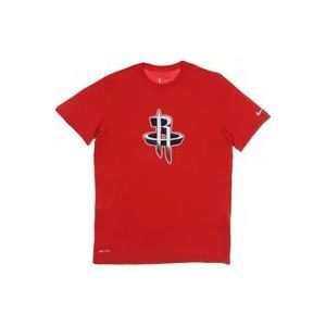 Nike Essential Chrome Houroc NBA T-shirt , Red , Heren , Maat: M