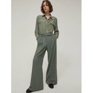 Pennyblack, Dames, Broeken, Groen, Maat: XS Flanel,