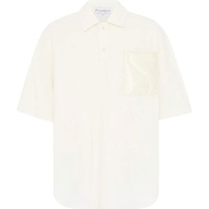 JW Anderson, Heren, Overhemden, Beige, Maat: L