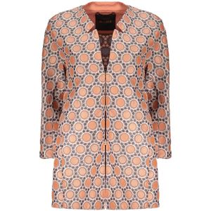 Moorer, Dames, Mantels, Veelkleurig, Maat: XS Polyamide,