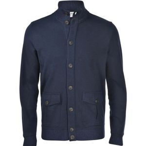 Gran Sasso, Heren, Truien, Blauw, Maat: 3XL Katoen,