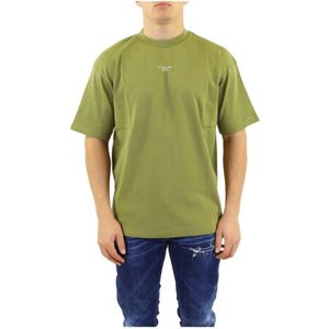 Drole de Monsieur, Heren, Tops, Groen, Maat: M
