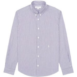 Sporty & Rich, Heren, Overhemden, Paars, Maat: S Katoen,