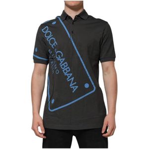 Dolce & Gabbana, Heren, Tops, Grijs, Maat: XL Katoen,