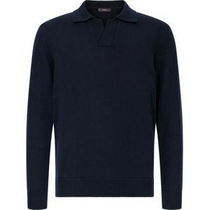 Boggi Milano - Trui - Navy - Knitwear - Lange Mouw