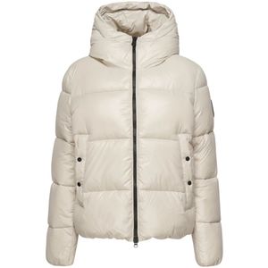 Save The Duck, Dames, Jassen, Beige, Maat: 2XL