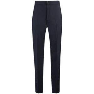 Givenchy, Heren, Broeken, Blauw, Maat: M Wol,