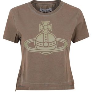 Vivienne Westwood, Dames, Tops, Groen, Maat: S Katoen,