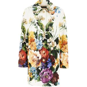 Dolce & Gabbana, Dames, Mantels, Veelkleurig, Maat: M