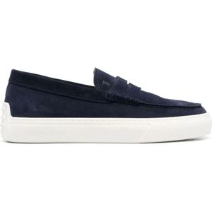 Tod's, Heren, Schoenen, Blauw, Maat: 44 EU Suède,