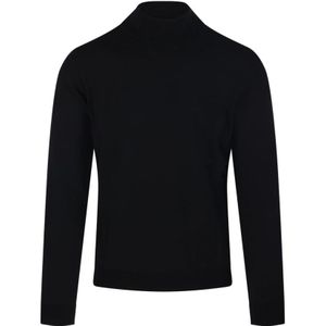 Roberto Collina, Heren, Truien, Zwart, Maat: M Wol,