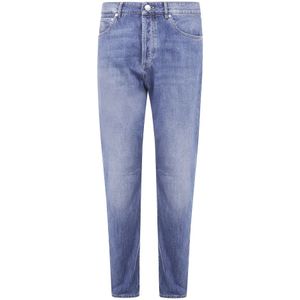 Brunello Cucinelli, Heren, Jeans, Blauw, Maat: L Denim,