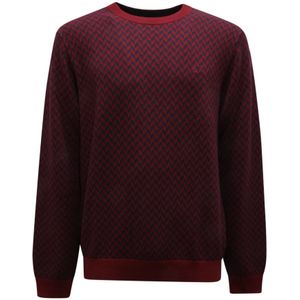 Sun68, Heren, Truien, Rood, Maat: XL Katoen,