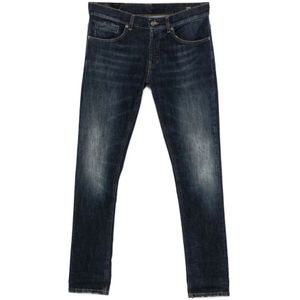 Dondup, Heren, Jeans, Blauw, Maat: W38 Denim,