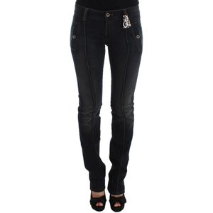 Ermanno Scervino, Dames, Jeans, Blauw, Maat: XS Katoen,