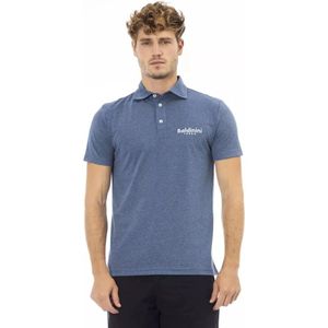 Baldinini, Heren, Tops, Blauw, Maat: 2XL