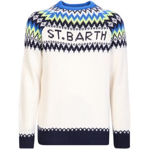 MC2 Saint Barth, Heren, Truien, Veelkleurig, Maat: M Acryl,