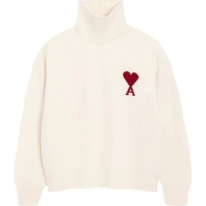 Ami Paris, Heren, Truien, Wit, Maat: S Wol,