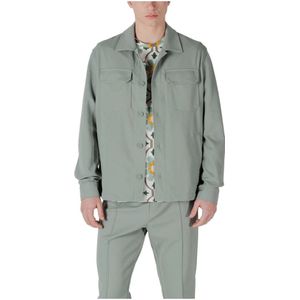 Antony Morato - Hamar Straight FIT Mmsl 00746-Fa 150194 - Overhemd - Groen