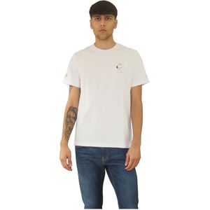 Sun68, Heren, Tops, Wit, Maat: L Katoen,