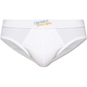 Dsquared2, Heren, Ondergoed, Wit, Maat: XL Katoen,