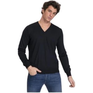 Gran Sasso, Heren, Truien, Zwart, Maat: 2XL Wol,