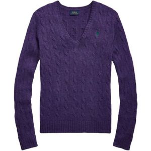 Polo Ralph Lauren, Dames, Truien, Paars, Maat: XS Wol,
