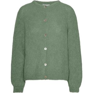 Americandreams, Dames, Truien, Groen, Maat: S Wol,