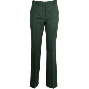 Vivetta, Dames, Broeken, Groen, Maat: XS Wol,