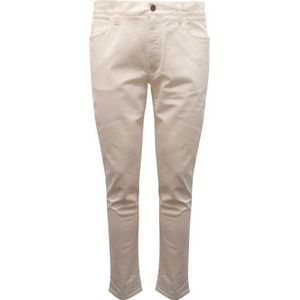 Dolce & Gabbana, Heren, Broeken, Wit, Maat: S Denim,