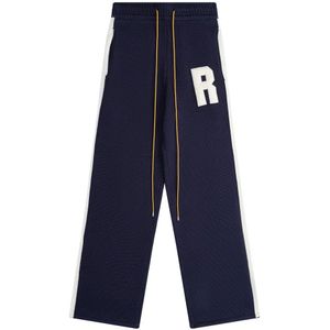 Rhude, Heren, Broeken, Blauw, Maat: L