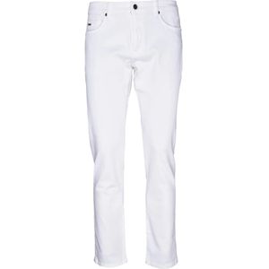 Hugo, Heren, Jeans, Wit, Maat: W35 Denim,