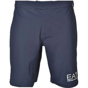 Emporio Armani Ea7, Heren, Korte broeken, Blauw, Maat: L Polyamide,