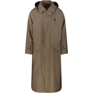 Valentino, Heren, Mantels, Bruin, Maat: M