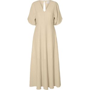 Selected Femme, Dames, Jurken, Beige, Maat: XS Katoen,