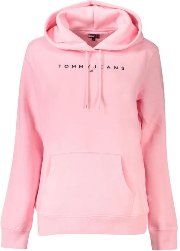 Tommy Hilfiger, Dames, Sweatshirts & Hoodies, Roze, Maat: S Katoen,