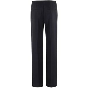 Isabel Marant, Dames, Broeken, Zwart, Maat: XS Leer,