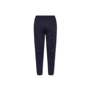 Burberry Tywall sweatpants met logo , Blue , Heren , Maat: M