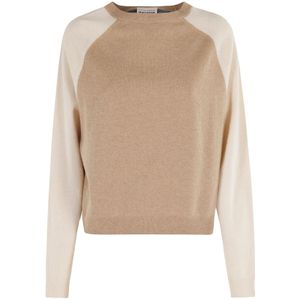 Semicouture, Dames, Truien, Bruin, Maat: M Wol,