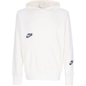 Nike, Heren, Sweatshirts & Hoodies, Wit, Maat: M Katoen,
